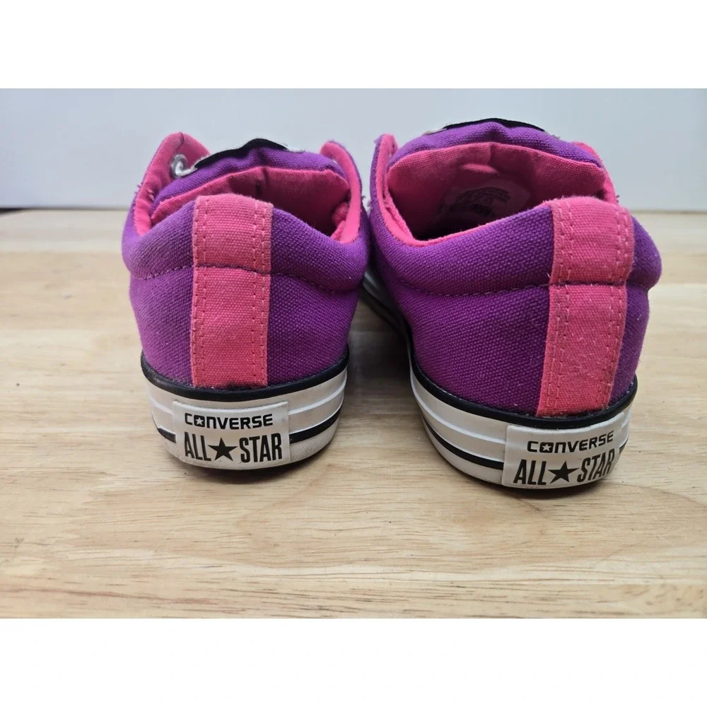 Converse All Star Low Top Sneakers‎ Size Juniors 3 Purple/Pink
